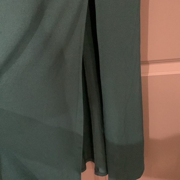 Fortric Dark Green Evening dress NWT - Picture 3 of 7